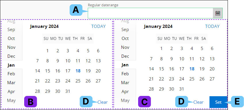 Date Range Picker