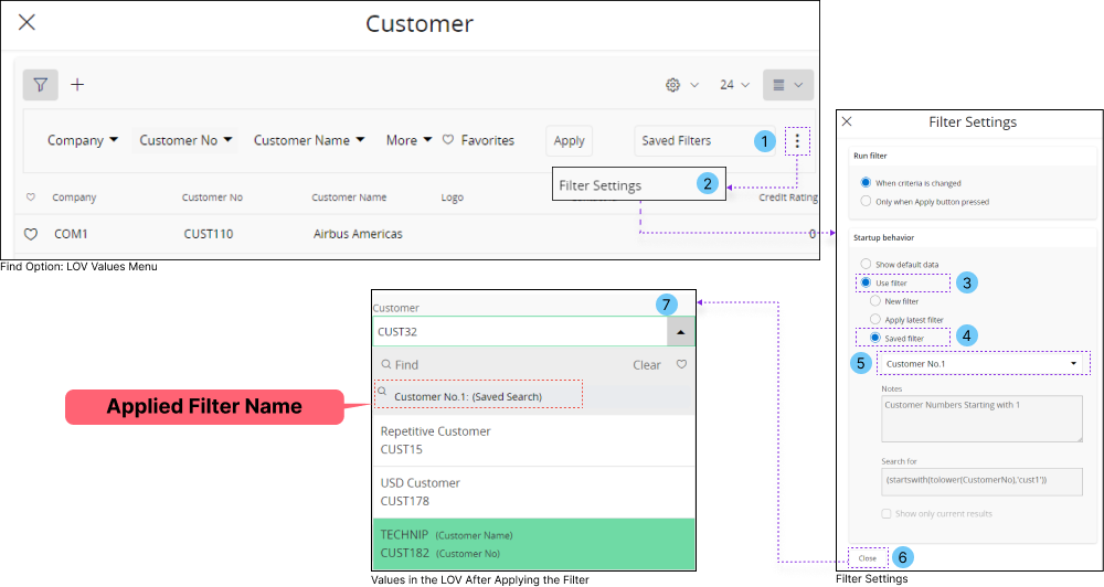 After Applying the Filter
