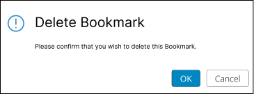 Delete Bookmark