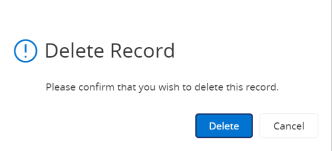 Delete Record