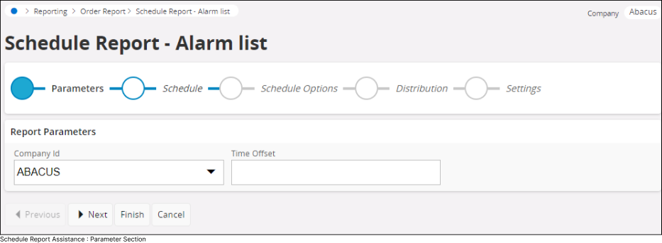 Scheduling Assistance Page