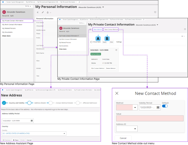 My Private Contact Information
