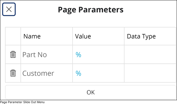 page parameter