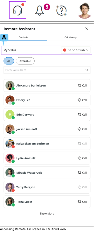 Access Remote Assistance