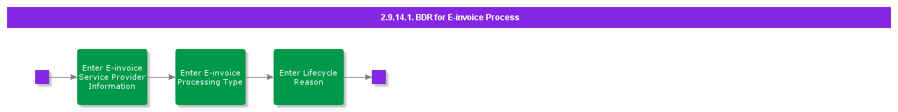 BDRforEinvoiceProcess