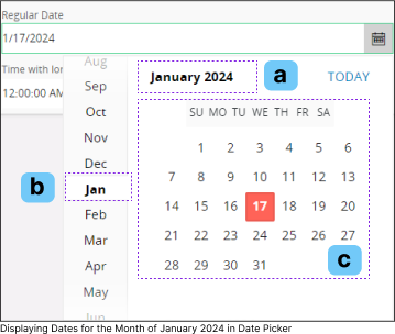 Main Date Range Filter & Secondary Date Range Filter