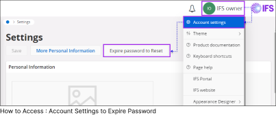 Manage Password