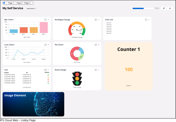 Sample Lobby Page