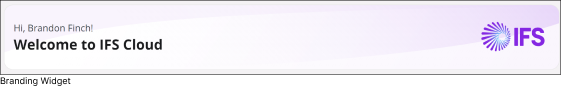 Branding Widget