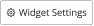 Widget Settings Button