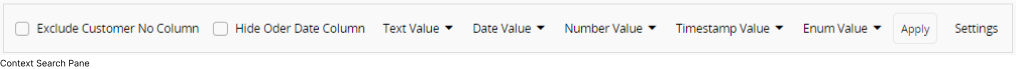 Search Context Pane