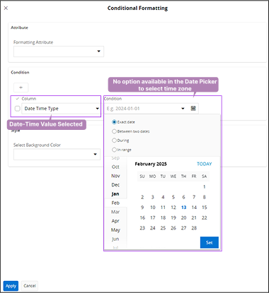 Date Picker - Legacy Mode