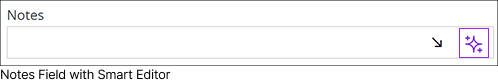 Note Field with Smart Editor