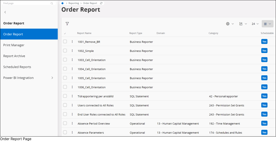 Schedule a Report