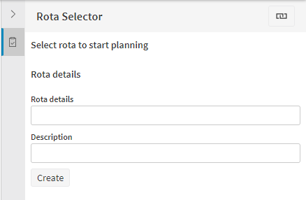 Create Master Rota