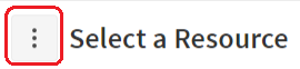 Options button