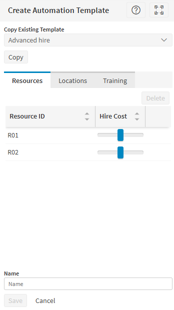 Create Automation Template