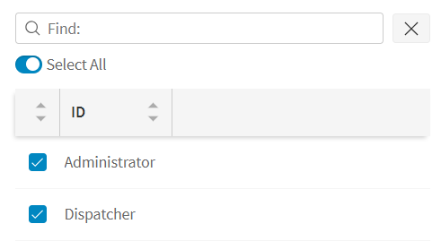 Filter Groups