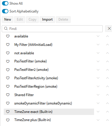 Import Filter