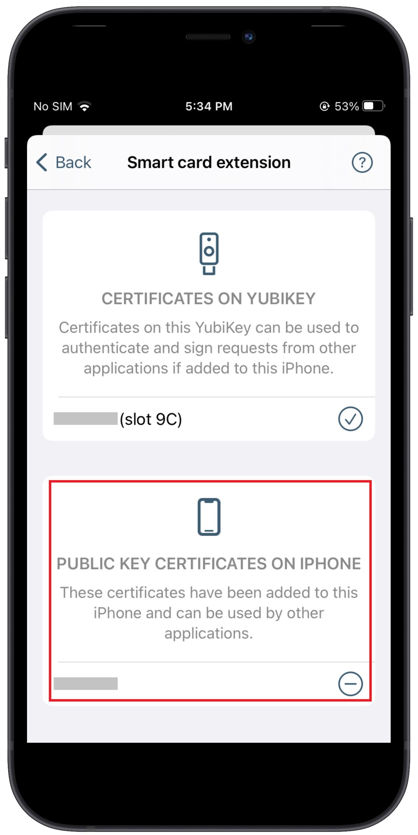 iOS registration step 6