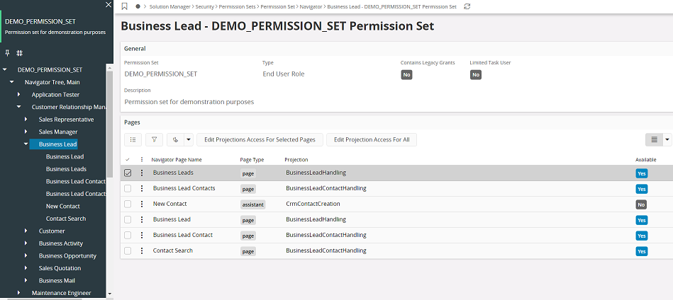 Node view of Manage by Navigator