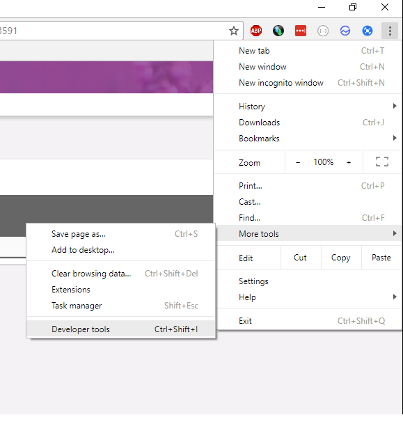 Using Developer tools with IFS Cloud Web debugging