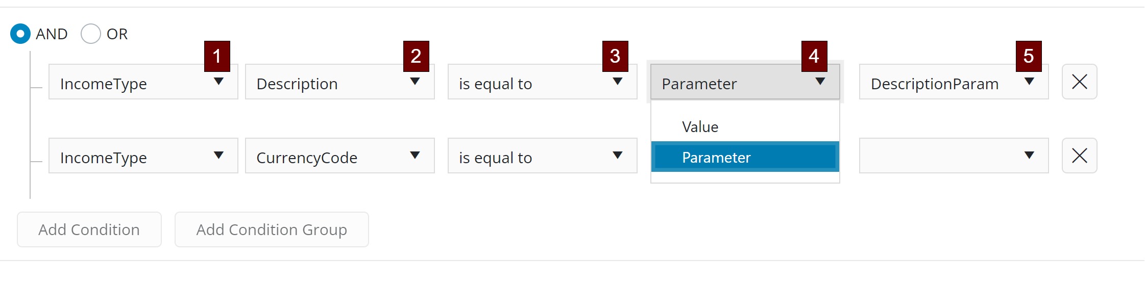 Filter Pane