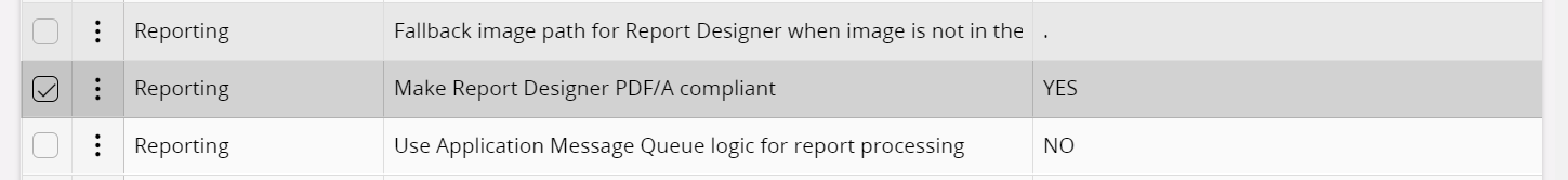 Report Pdf/A Settings - Technical Documentation For IFS Cloud