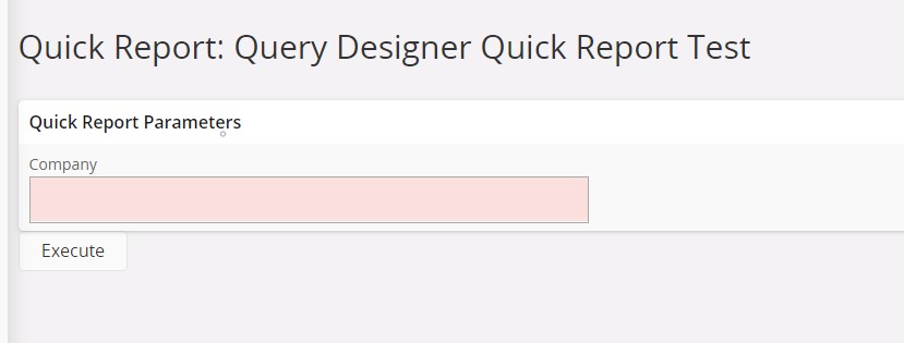 Query Designer Quick Reports - Technical Documentation For IFS Cloud
