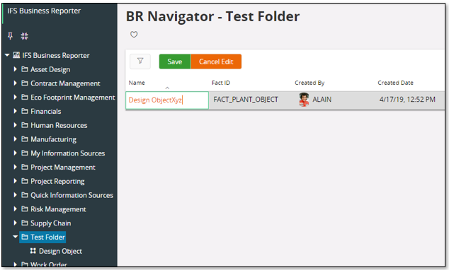 Setup BR Navigator - Technical Documentation For IFS Cloud