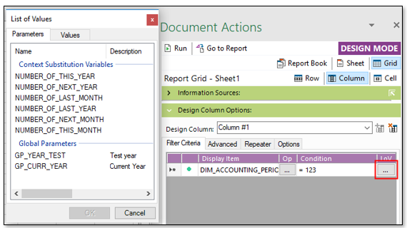 Global BR Parameters - Technical Documentation For IFS Cloud