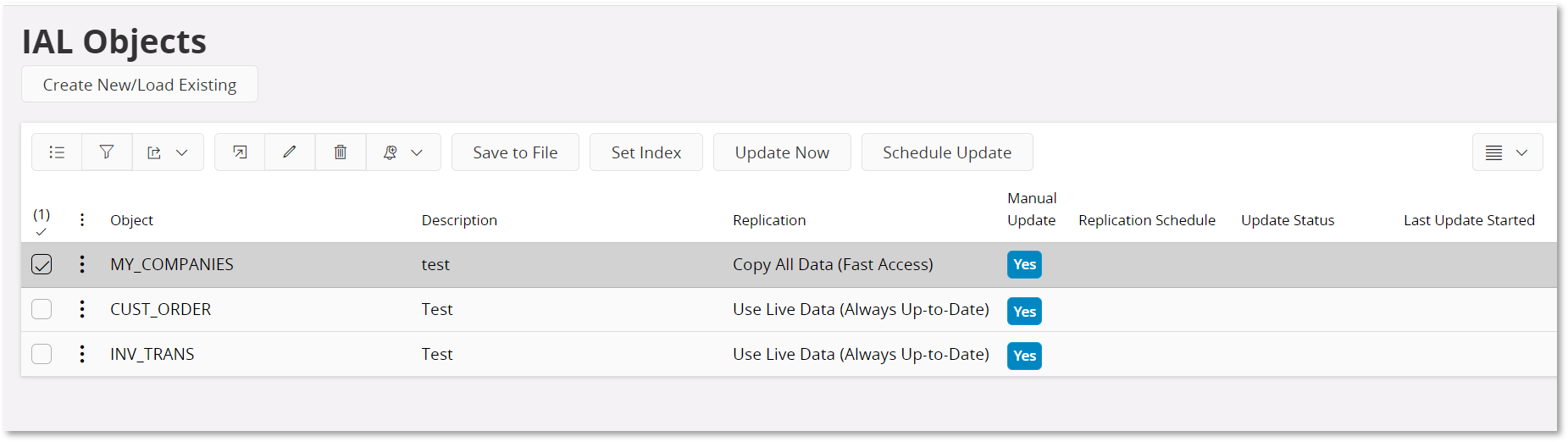 Configure Information Access Layer - Technical Documentation For IFS Cloud