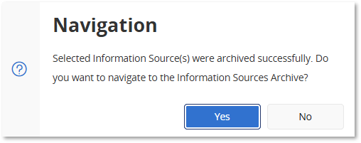 Archive Information Source Metadata - Technical Documentation For IFS Cloud