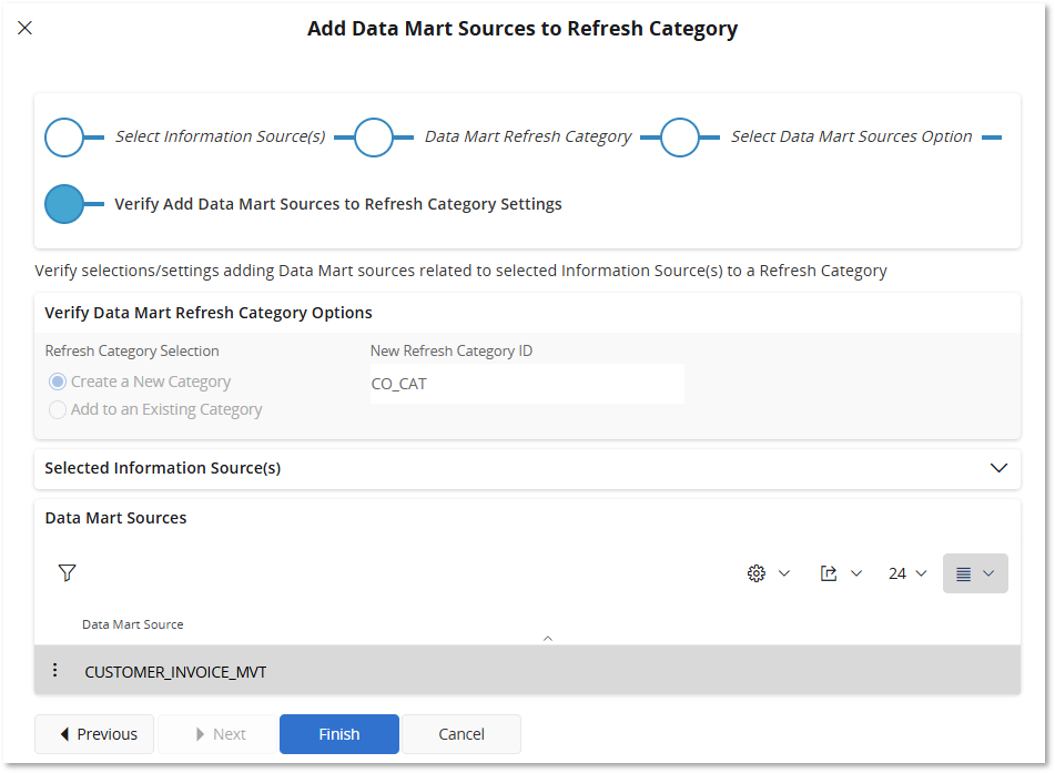 Data Mart Refresh Recommendations - Technical Documentation For IFS Cloud