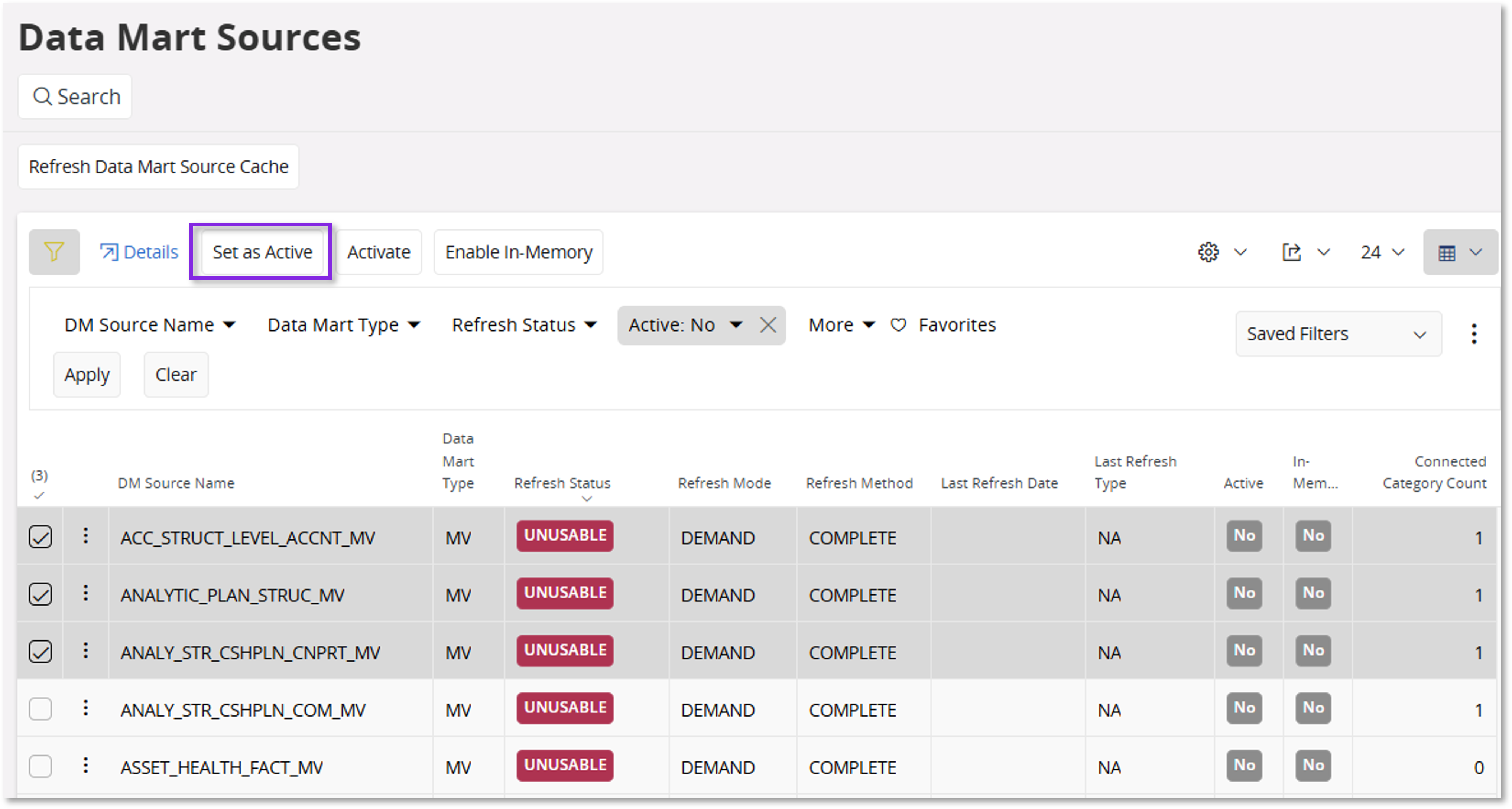 Special Data Mart Source Related Subjects - Technical Documentation For ...