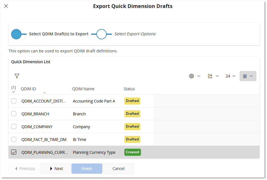 Quick Dimension - Technical Documentation For IFS Cloud