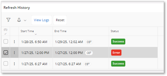 Parquet Data Source Load History - Technical Documentation For IFS Cloud