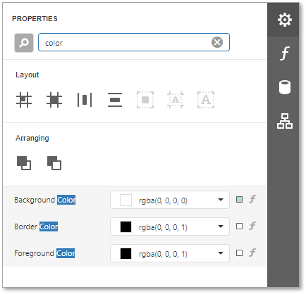 Properties Panel - Technical Documentation For IFS Cloud