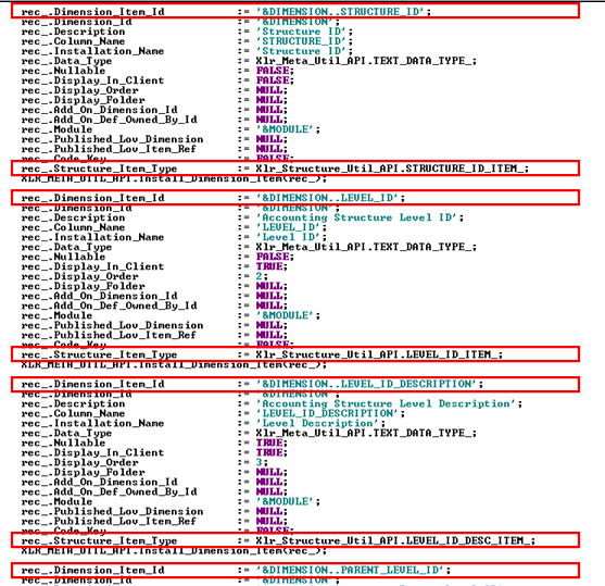 Structure Repeaters - Technical Documentation For IFS Cloud