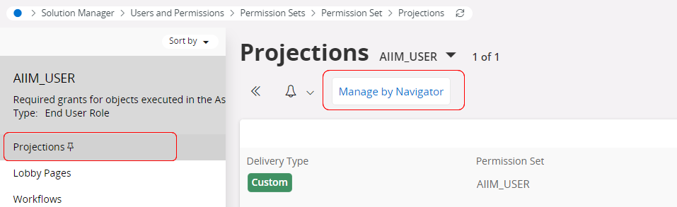 Manage by Navigator