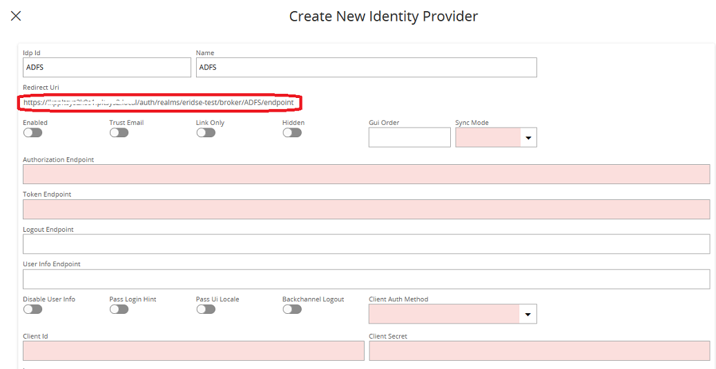 Configuring Windows ADFS - Technical Documentation For IFS Cloud