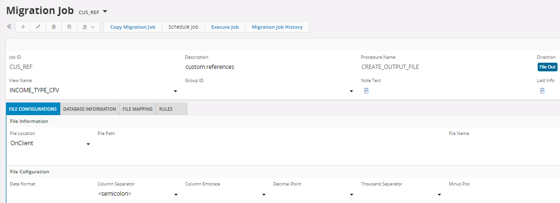 Persistent Custom References - Technical Documentation For IFS Cloud