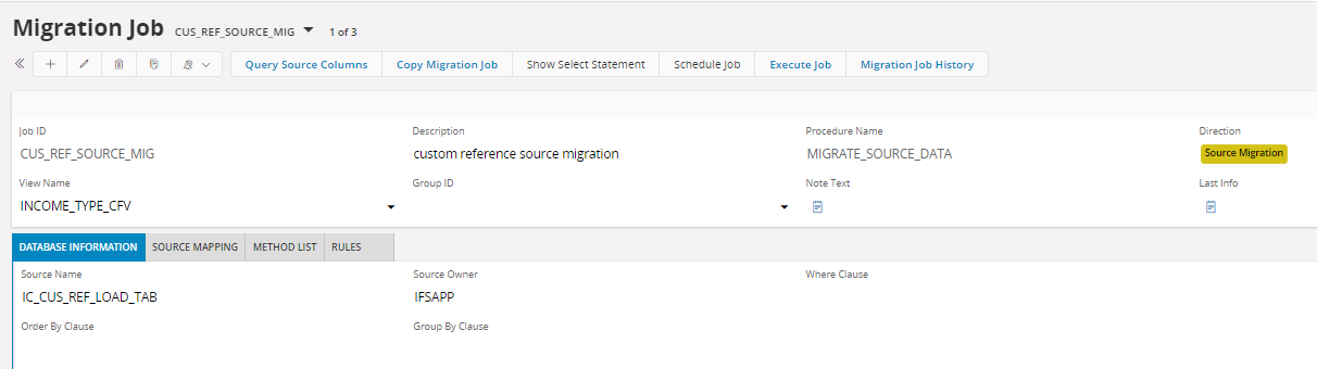 Persistent Custom References - Technical Documentation For IFS Cloud