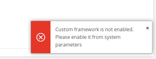 'Custom Attributes framework is disabled'