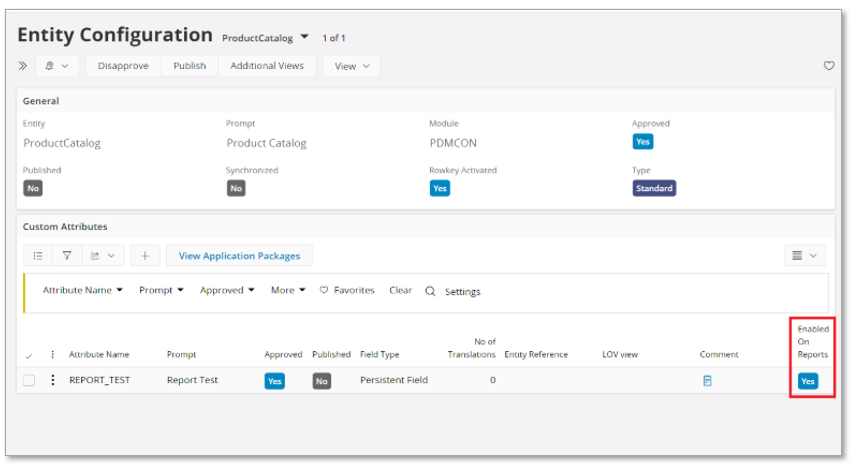 Custom Fields in Reports - Technical Documentation For IFS Cloud