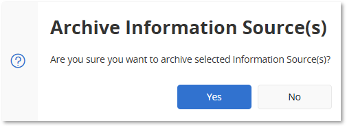 Archive Information Source Metadata - Technical Documentation For IFS Cloud