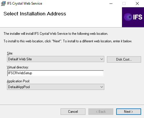 Web Setup Step 02