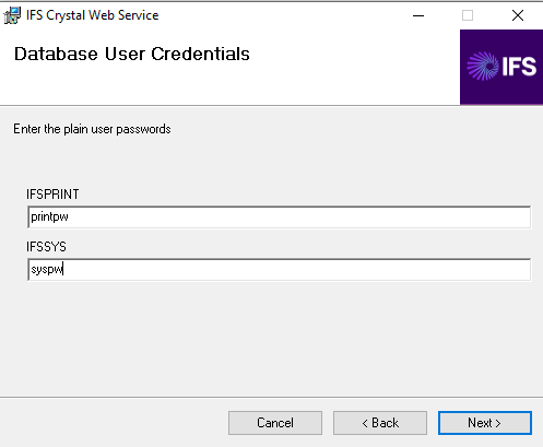 Web Setup Step 03