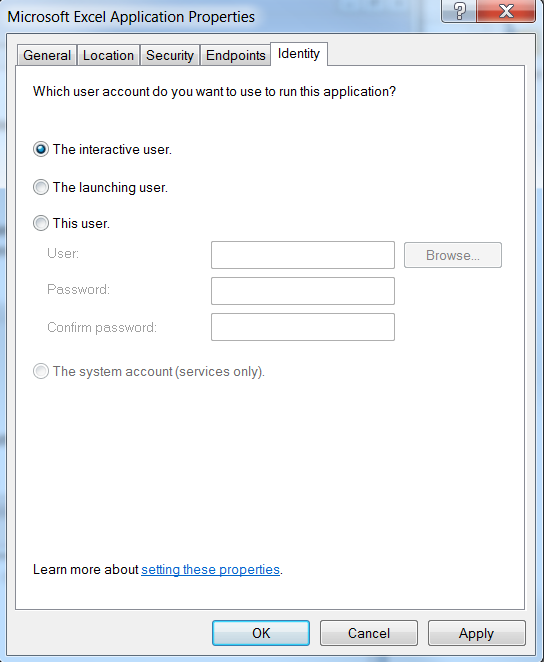 COM Class Factory Error - Technical Documentation For IFS Cloud