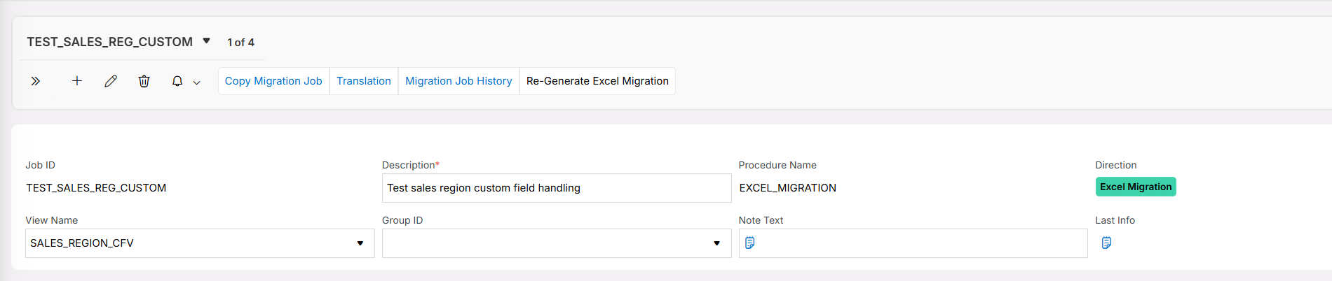 Excel Migration - Technical Documentation For IFS Cloud